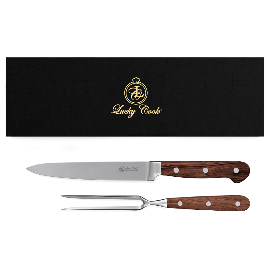 Carving Knife & Fork Set